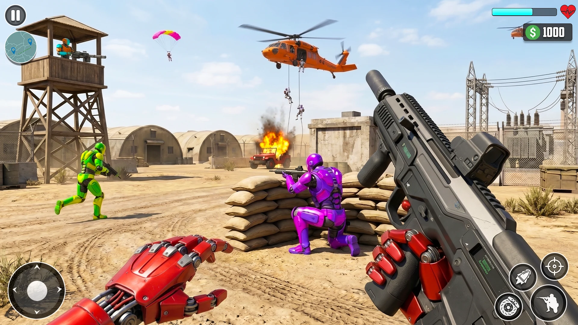 Fps Robot Shooting Games 2026 screenshot